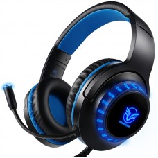 H-11 3.5mm Game Gaming Headphone Headset Earphone Headband with Microphone LED Light for Laptop Tablet Mobile PhonesMobile phones or PS4 /PS4 pro/PS4 slim/Xbox one/Xbox one S/Xbox one X